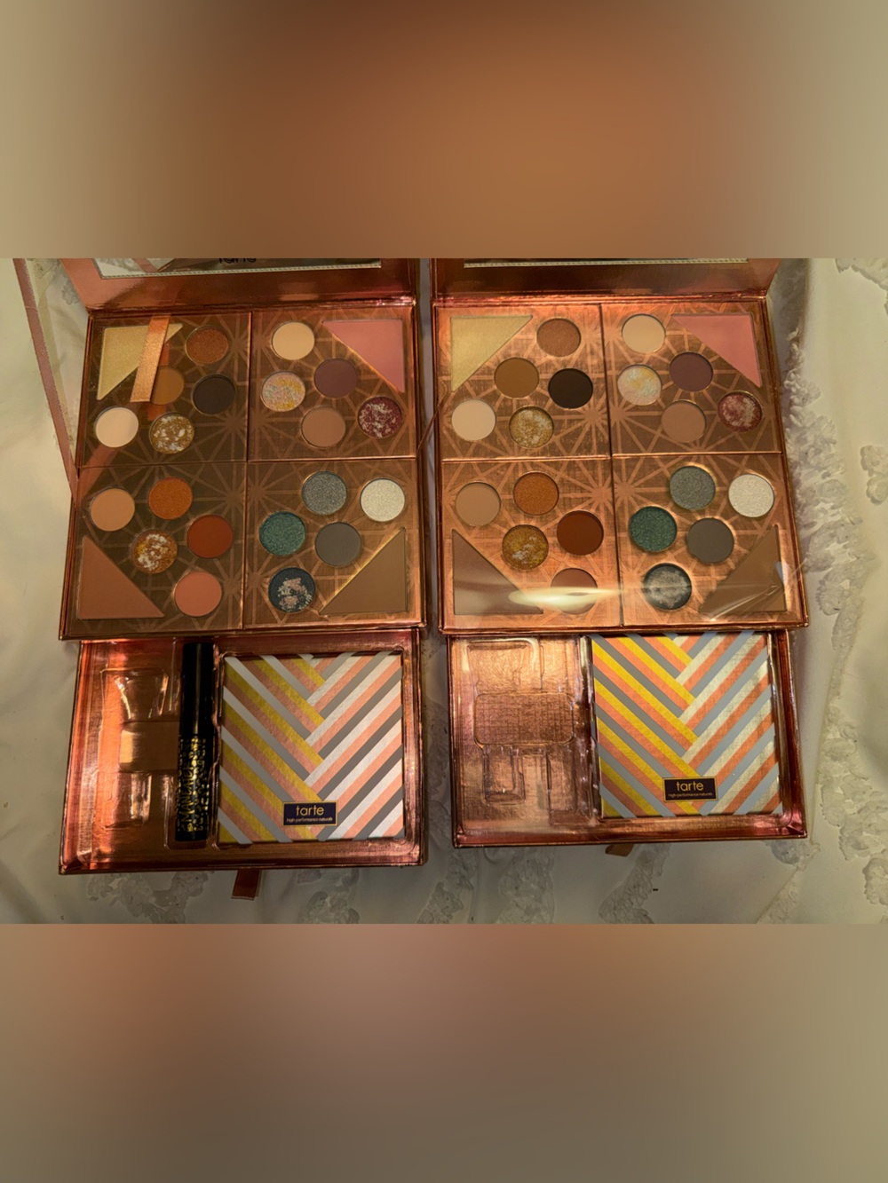 Limited Edition Tarte Double Eyeshadow Palette Set - BNNS